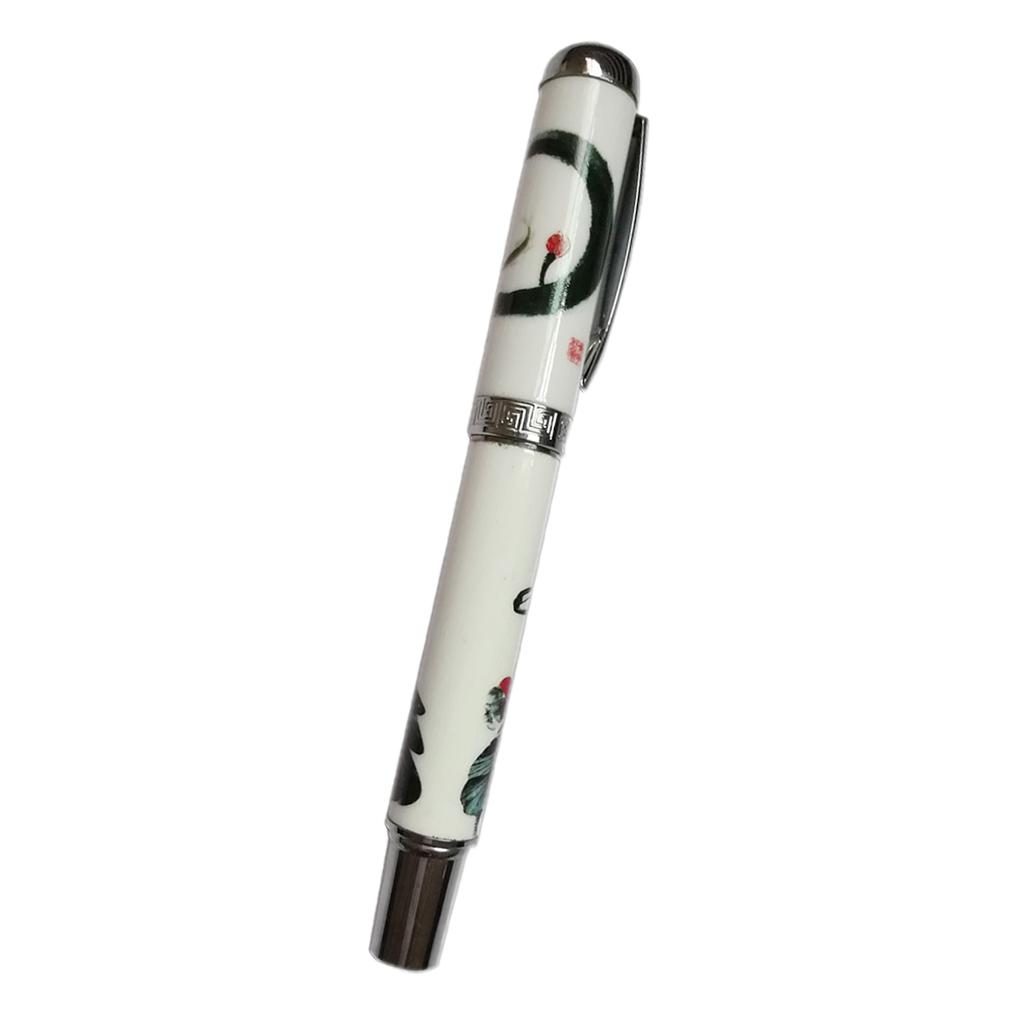 Vintage Bút Máy Gốm Bút Văn Phòng Kinh Doanh Trường Bút Sinh Nhật Tặng 7