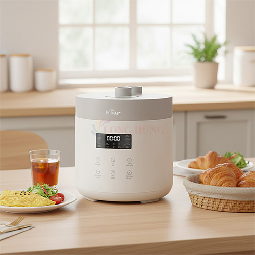 Nồi áp suất Bear 2.5 lít PC-4H25R - Hàng chính hãng