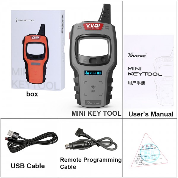 VVDI MINI TOOL - Renew và tạo chìa khóa smart key Honda và Yamaha