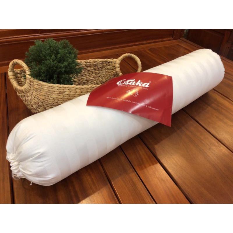 Ruột gối ôm trắng cao cấp GenZ Bedding, kích thước 35cmx100cm