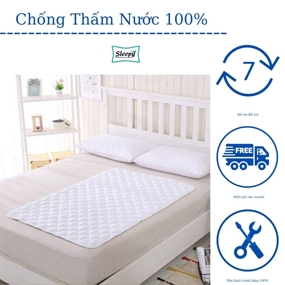 Chống Thấm Cho Bé - Tấm Lót Bảo Vệ Nệm Chống Thấm TUYỆT ĐỐI CHO GIƯỜNG NGỦ