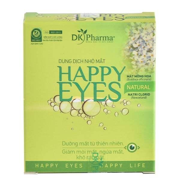 Dung dịch nhỏ mắt HAPPY EYES NATURAL 15ml