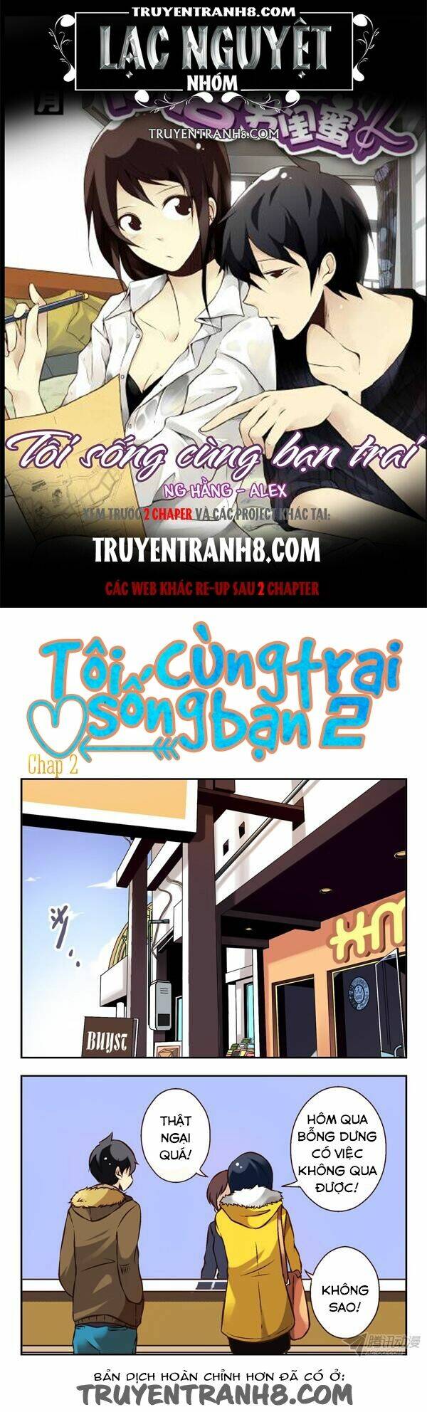 tôi sống cùng bạn trai 2 chapter 2 1