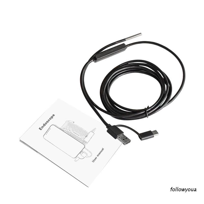Camera Nội Soi 3 Trong 1 Chống Nước Ip67 3.9mm