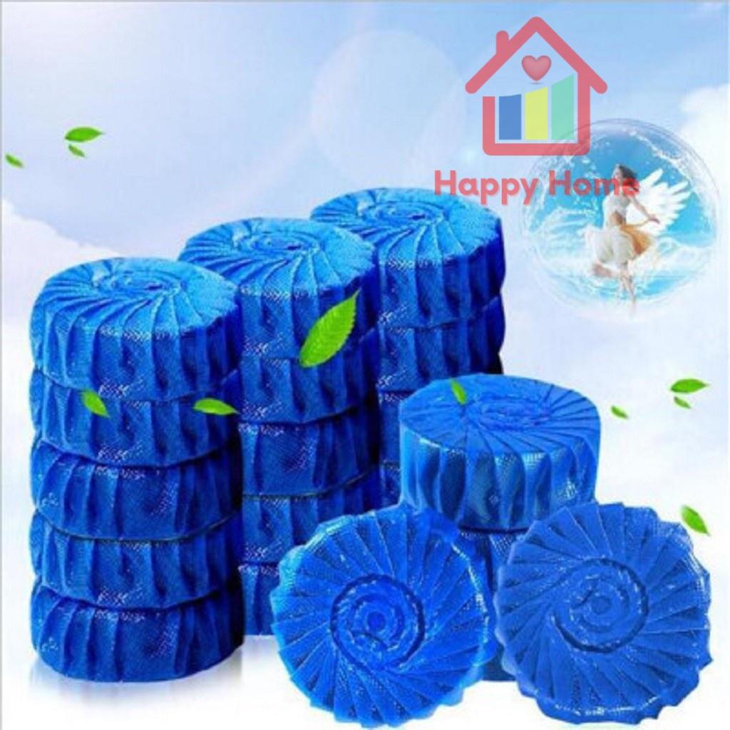 Viên tẩy bồn cầu toilet diệt khuẩn, viên thả nước dành cho nhà vệ sinh Happy Home