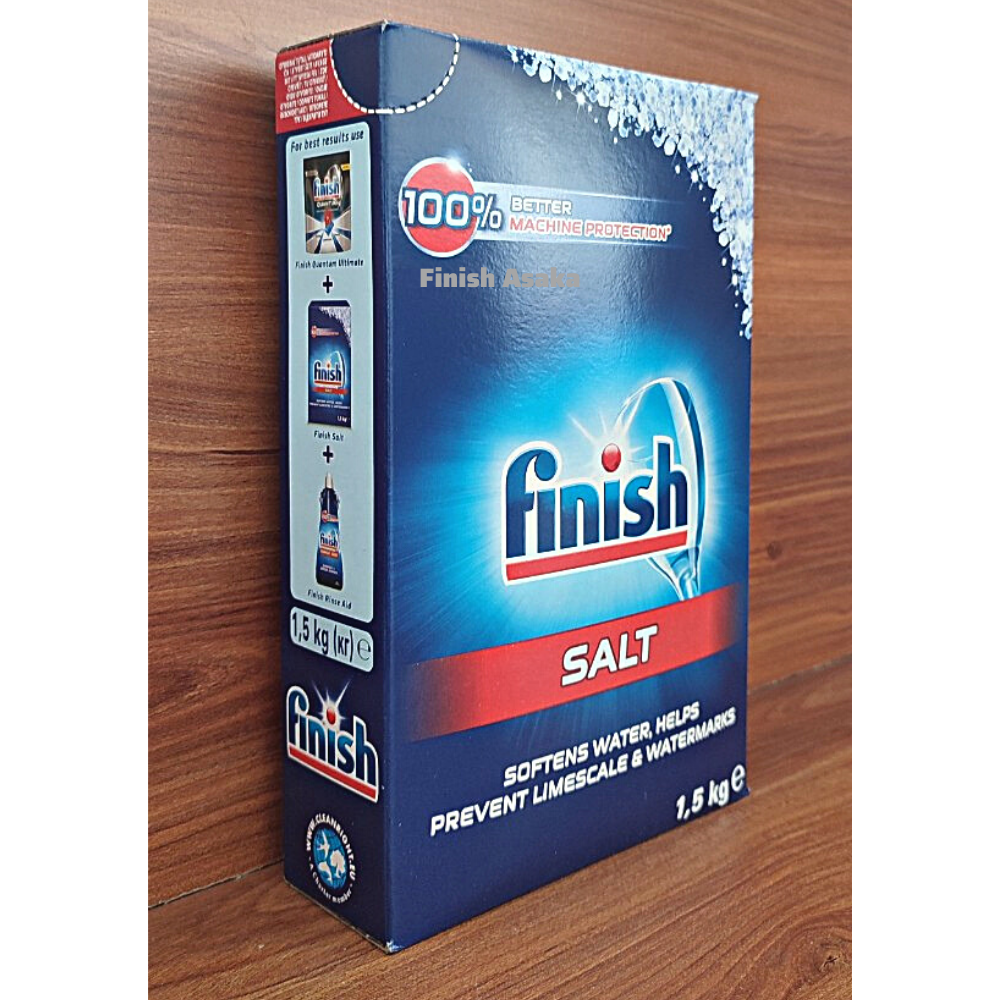 Combo Nước rửa bát Finish Gel classic 1,3 lít + Nước làm bóng bát finish chai 400ml + Muối rửa bát finish 1,5kg