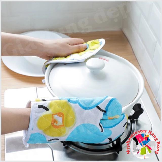 Set găng tay và miếng lót tay