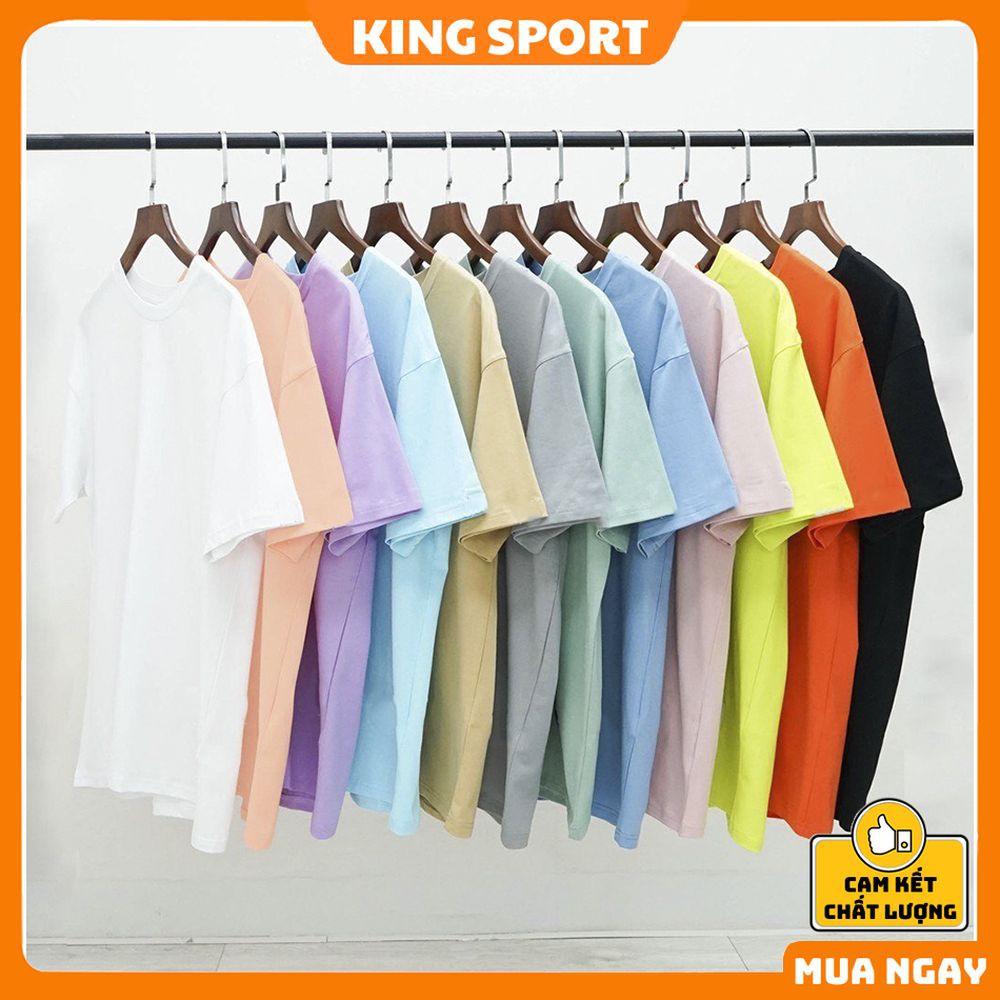 Áo thun trơn nam nữ Basic vải thun mềm mịn cao cấp BIBINO Áo phông nam nữ tay ngắn cổ tròn nhiều màu