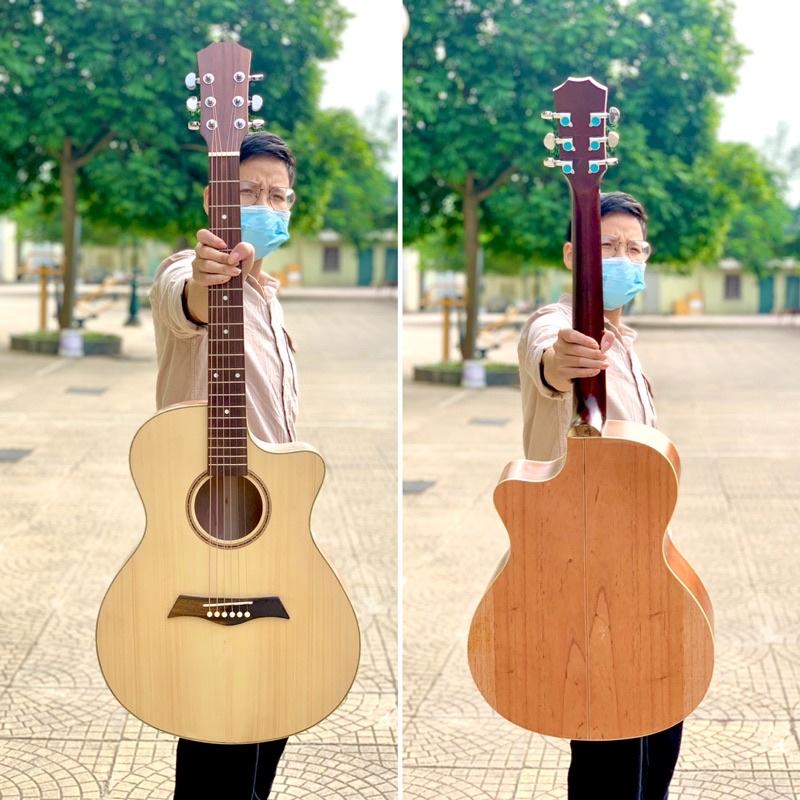 Đàn acoustic full gỗ thịt giá rẻ