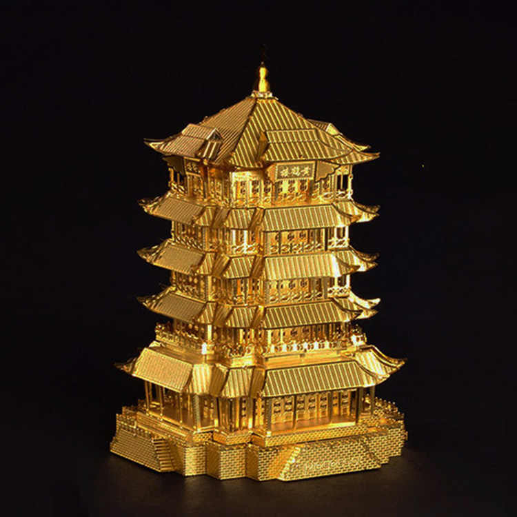 Mô hình thép 3D tự ráp Hoàng Hạc lâu