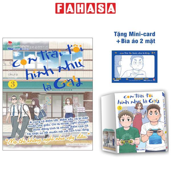 Con Trai Tôi Hình Như Là Gay - Tập 3 - Tặng Kèm Mini-Card + Bìa Áo 2 Mặt