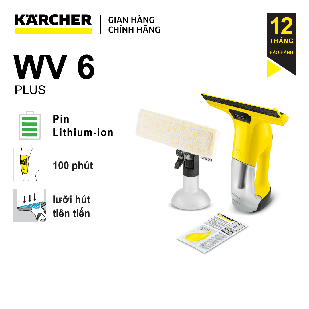 Máy Lau Kính Karcher WV6 Plus