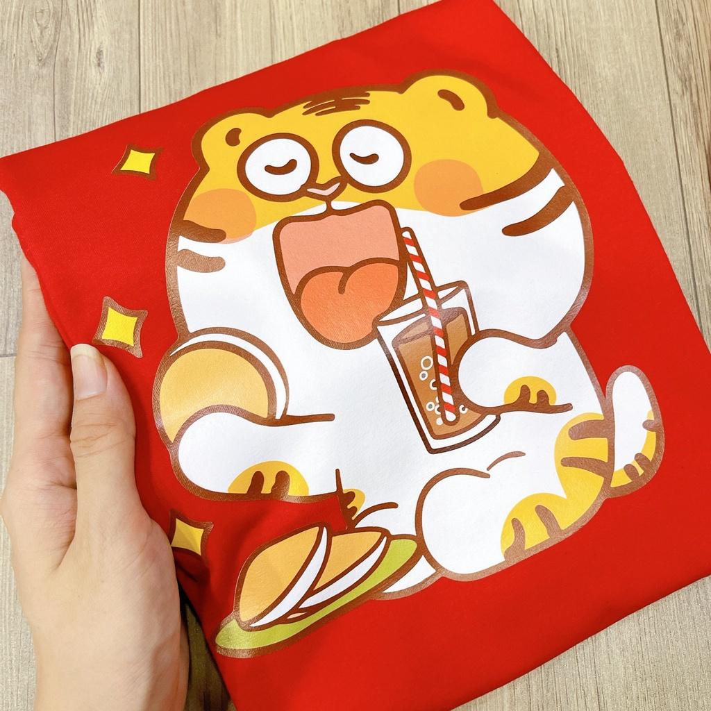 Áo Thun Tay Ngắn Unisex Đủ Size M L XL - CỌP ĂN BÁNH RÁN