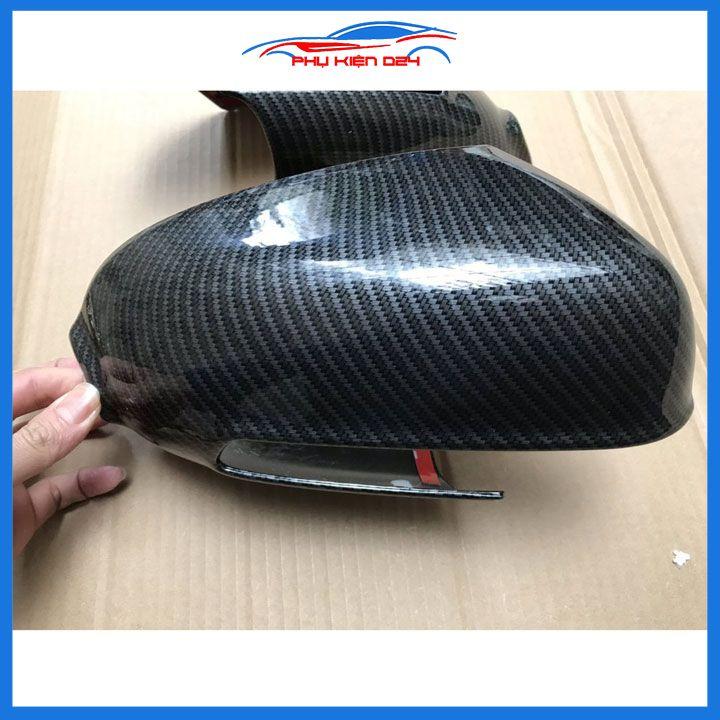 Ốp gương Kona 2018-2019-2020-2021-2022 vân Cacbon bảo vệ chống trầy trang trí làm đẹp xe