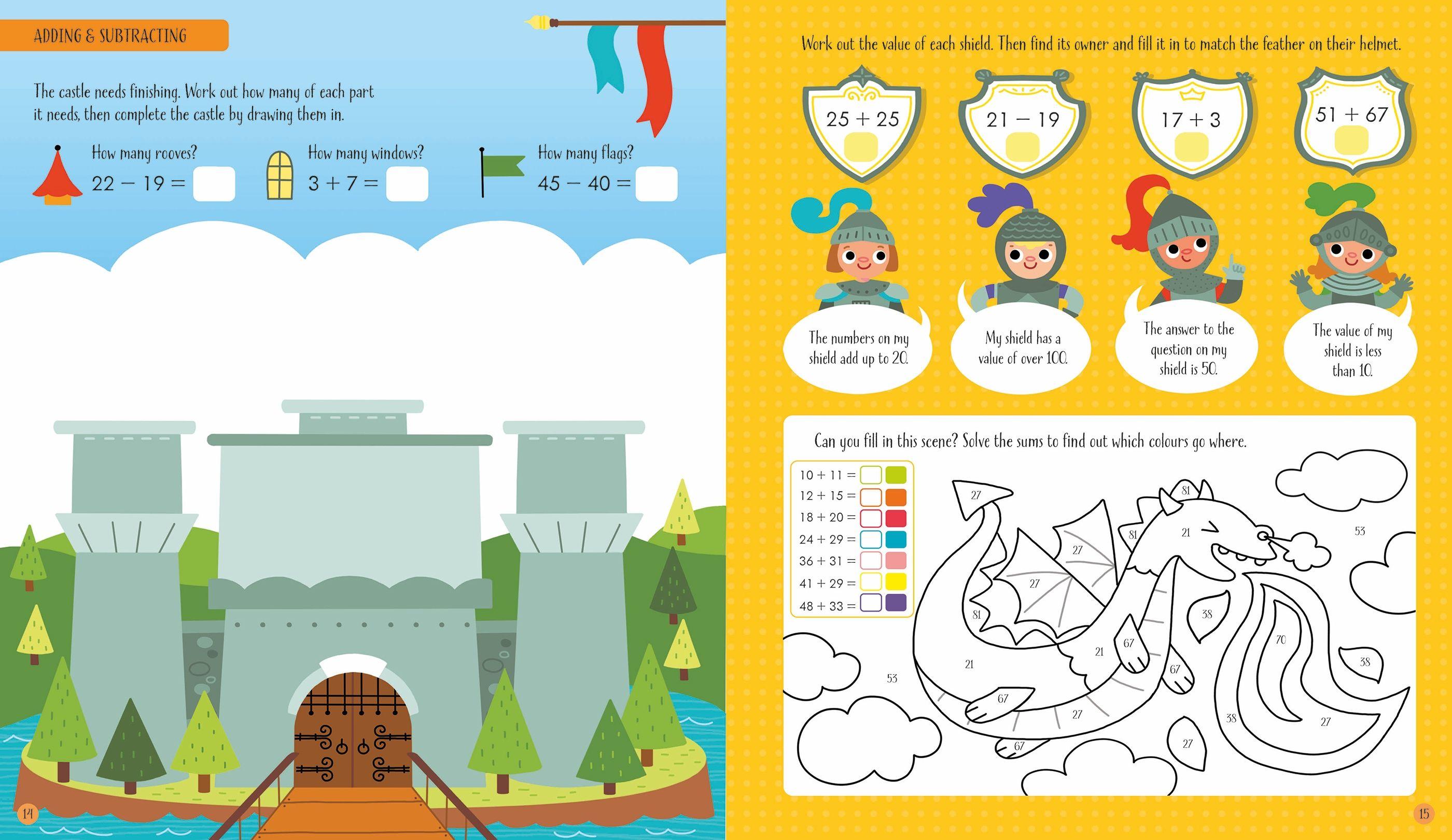 Pencil And Paper Maths Activity Books
