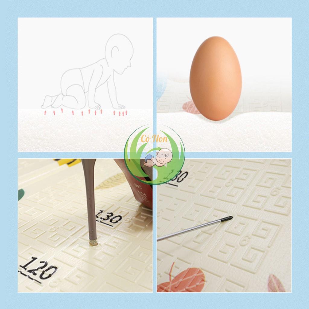 Thảm xốp lót sàn xpe 2 mặt gấp gọn chống thấm nước