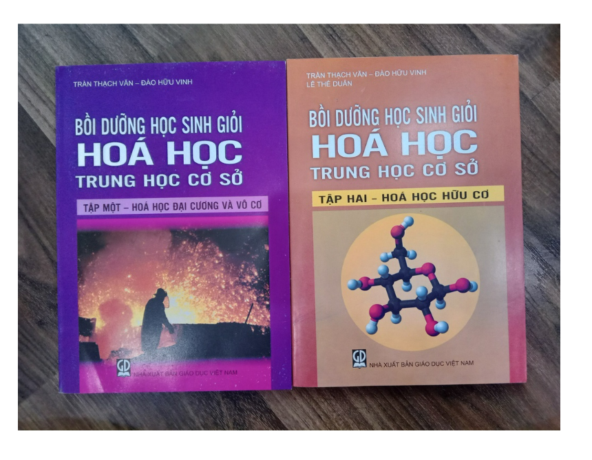 Sách - Combo Bồi Dưỡng Học Sinh Giỏi Hóa Học Trung Học Cơ Sở (Tập 1+tập 2)