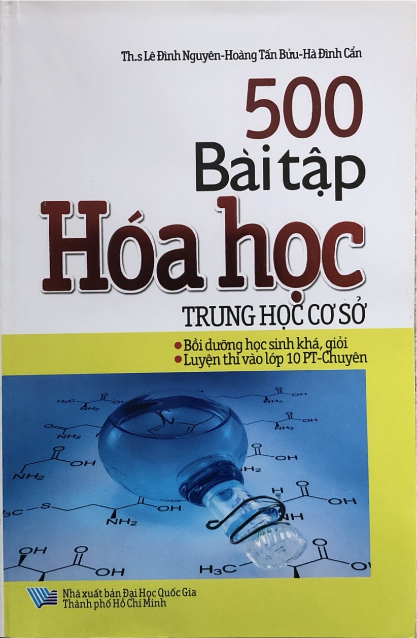 500 bài tập Hóa học trung học cơ sở