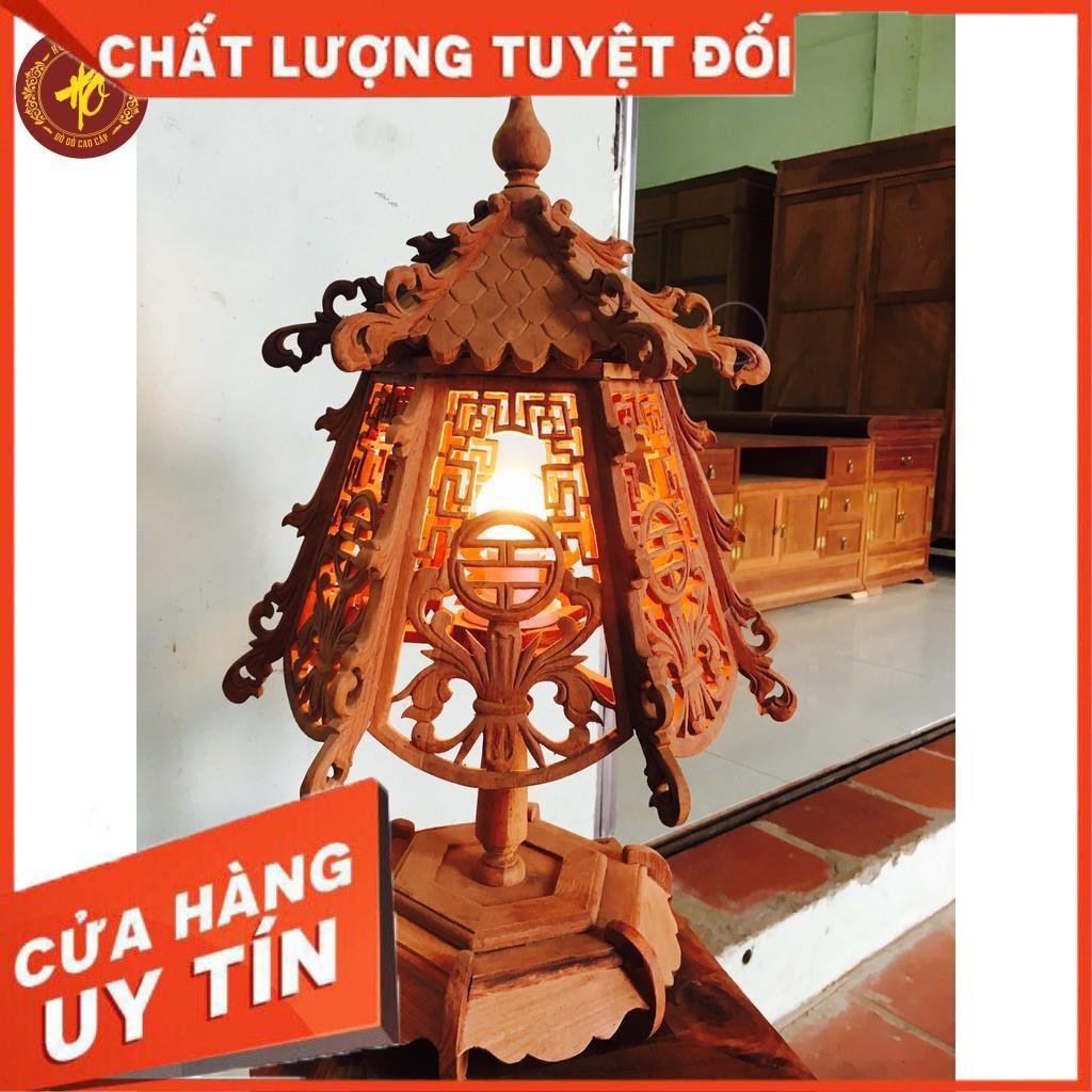 ĐÈN HOA DÂY GỖ HƯƠNG CAO CẤP