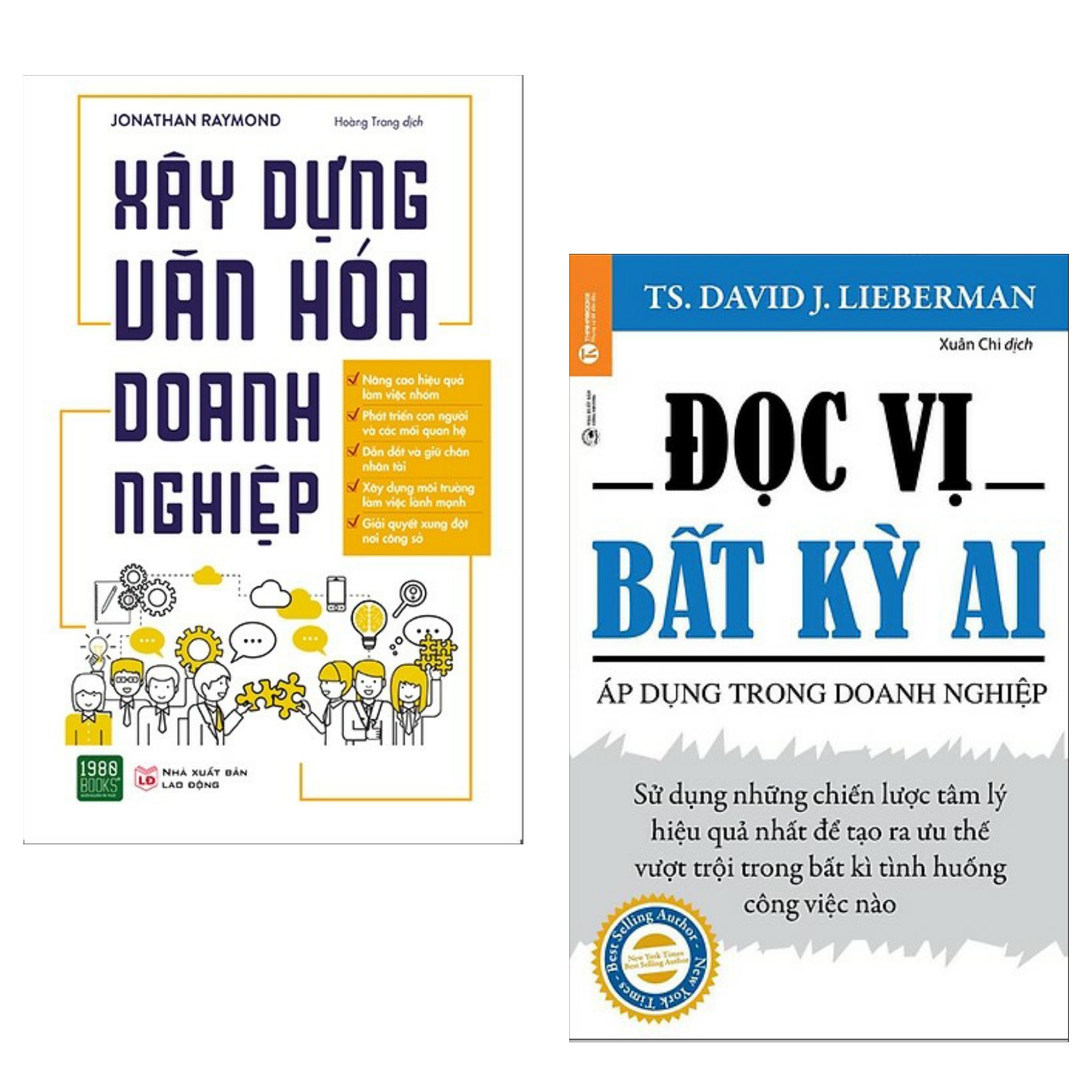 Combo Sách Quản Trị Nhân Lực - Kỹ Năng Làm Việc Hay: Xây Dựng Văn Hóa Doanh Nghiệp +  Đọc Vị Bất Kỳ Ai - Áp Dụng Trong Doanh Nghiệp ( Tặng Kèm Bookmark Happy Life)