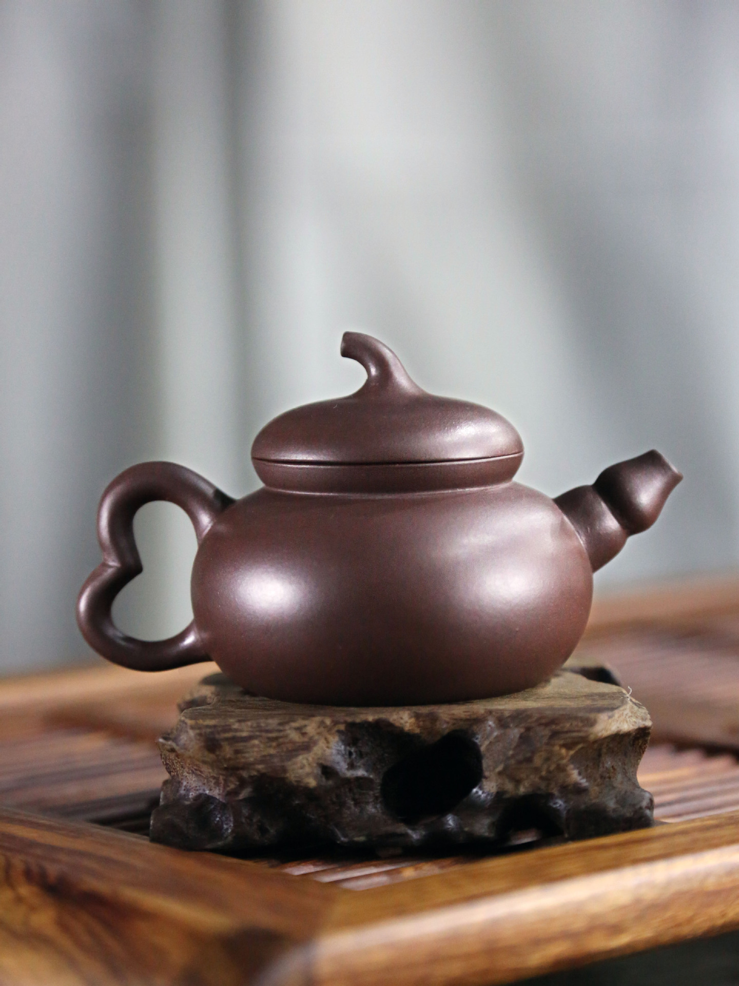 Ấm Tử Sa Nghi Hưng Hồ Lô 180 ml