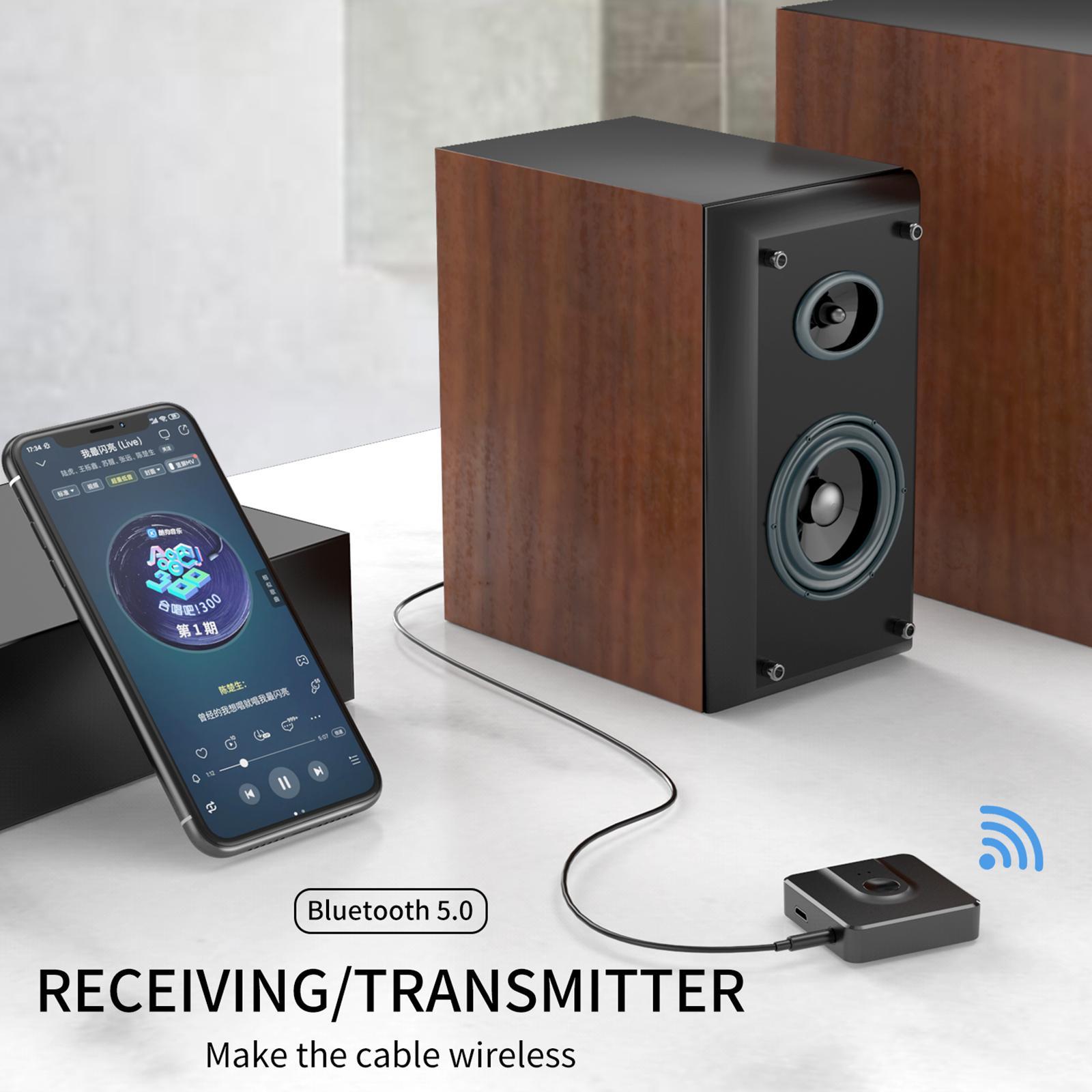 Wireless AUX   Receiver 3.5mm RCA USB  for TV Car