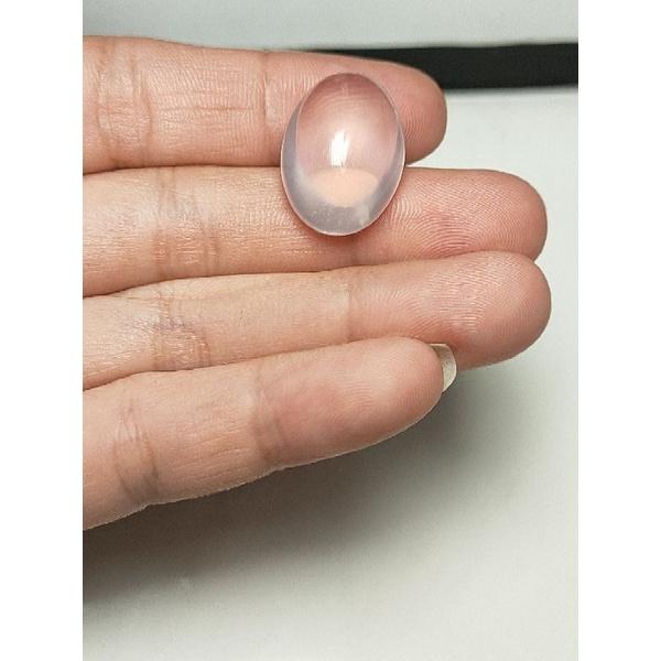 2115 - L HẠT rose quartz  (T NHIÊN)