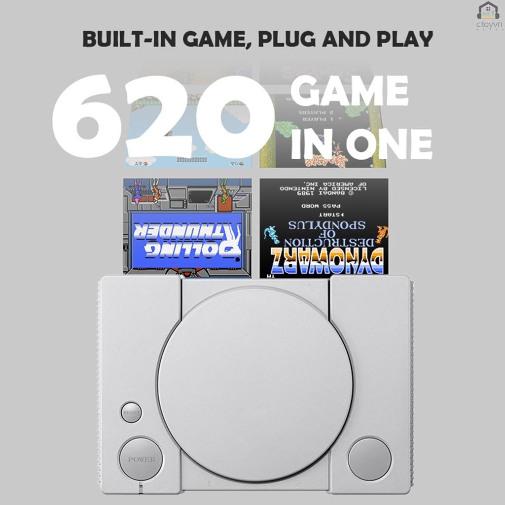 Máy chơi game cầm tay PS1 mini có sẵn 620 trò chơi cổ điển