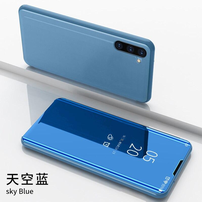 Bao Da Tráng Gương Thời Trang Cho Samsung Galaxy Note 10 9 8 S10 S9 S8 S10E Plus A7 A8 2018 A10 A20 A30 A50 A70