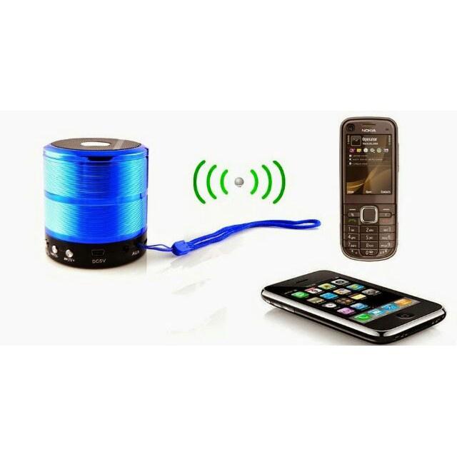 Loa bluetooth mini WS887 nhỏ gọn nghe nhạc không dây chất lượng -dc2468