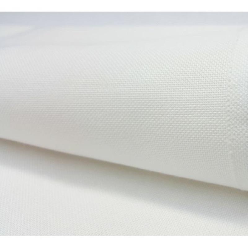 Combo Vải Bố Vải Canvas Trang Trí Trắng Trơn