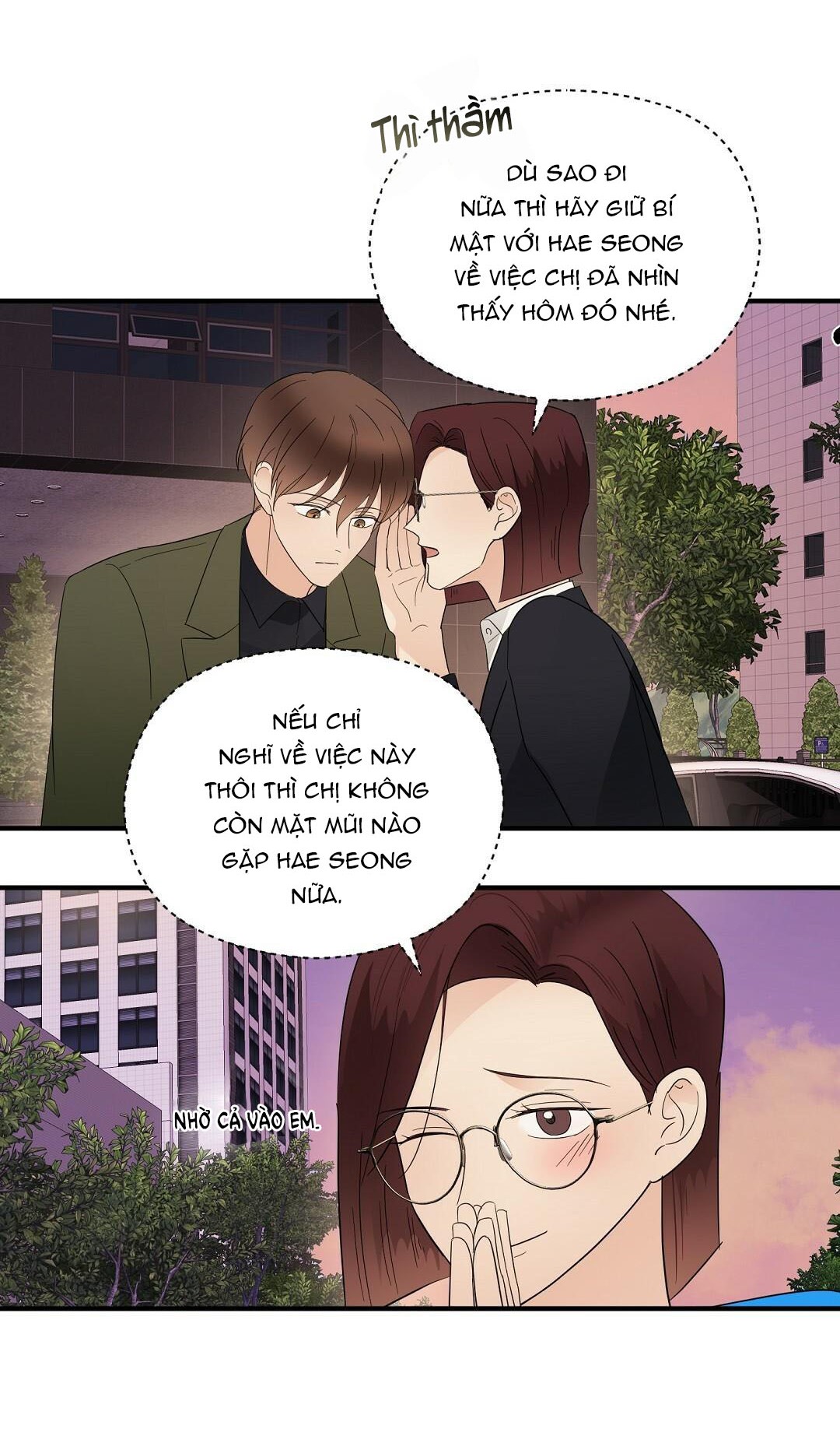 mối quan hệ kém cạnh chapter 18 14