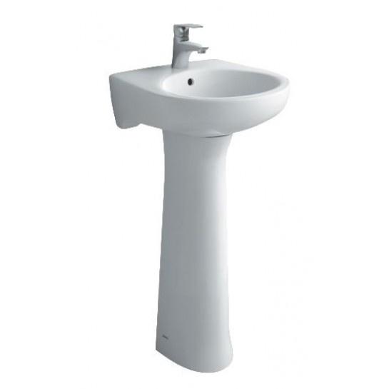 Chân Chậu Rửa Lavabo Treo Tường INAX L-284VD .Chất liệu sứ cao cấp, chống bám bẩn - Vật liệu xây dựng Big H