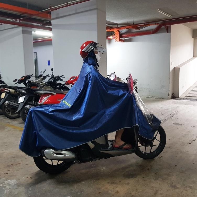 Áo Mưa 1Đầu / 2 Đầu Loại Lớn Bigsize 6XL Vải Dù + PVC Dày Cao Cấp