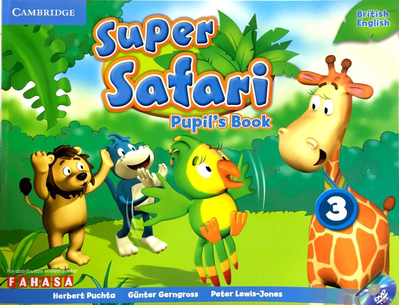 Super Safari Level 3 Pupils Book With Dvd - Rom