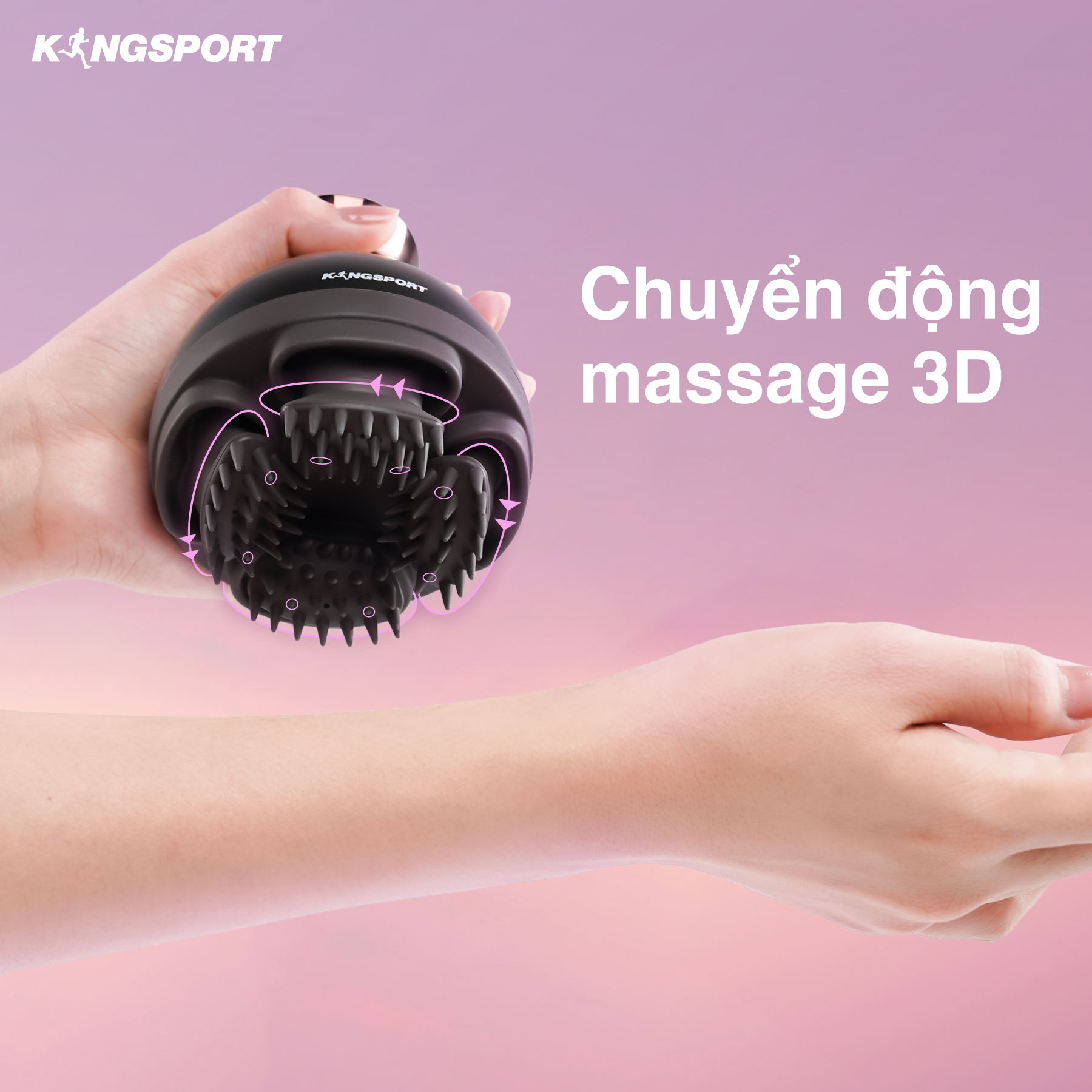 MÁY MASSAGE DA ĐẦU KINGSPORT KS881