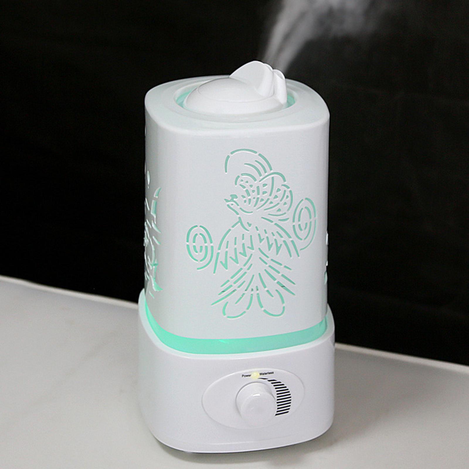 Mist Humidifier 1.5L High Capacity Multifunction for Bathroom Office Hotel