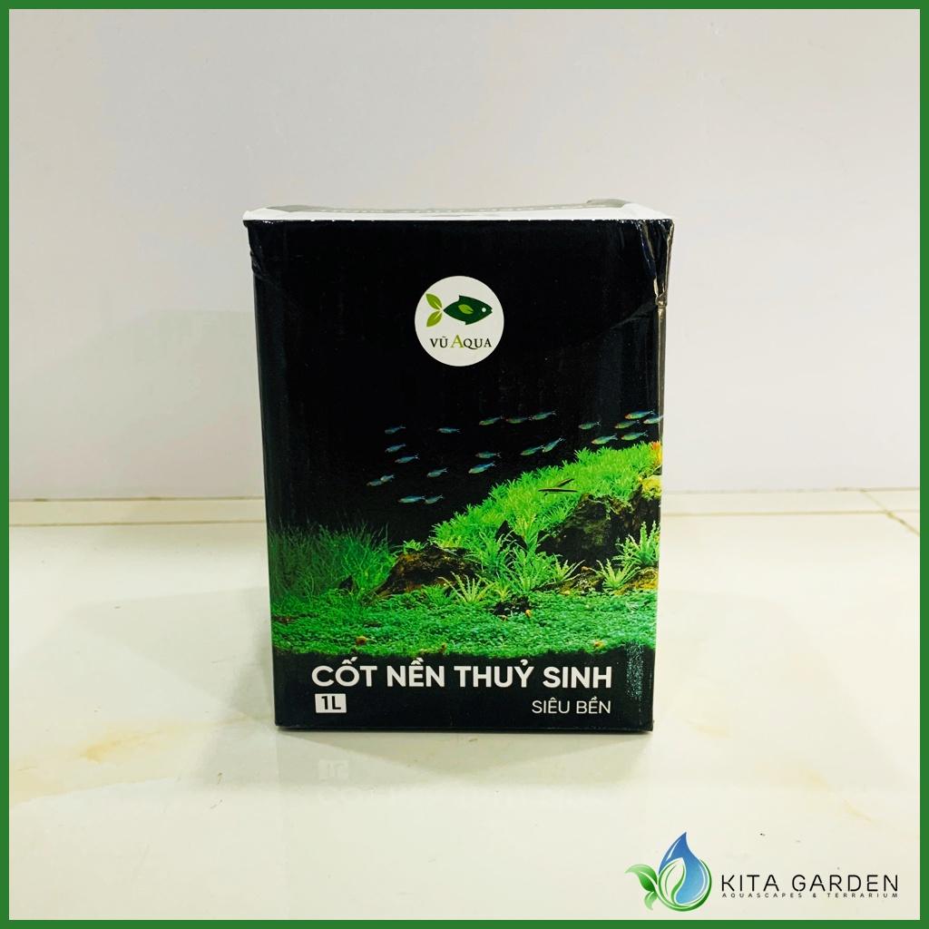 Cốt Nền Thuỷ Sinh Vũ Aqua Hộp 1L, 2L | Giúp bổ sung dinh dưỡng cho cây màu thêm căng