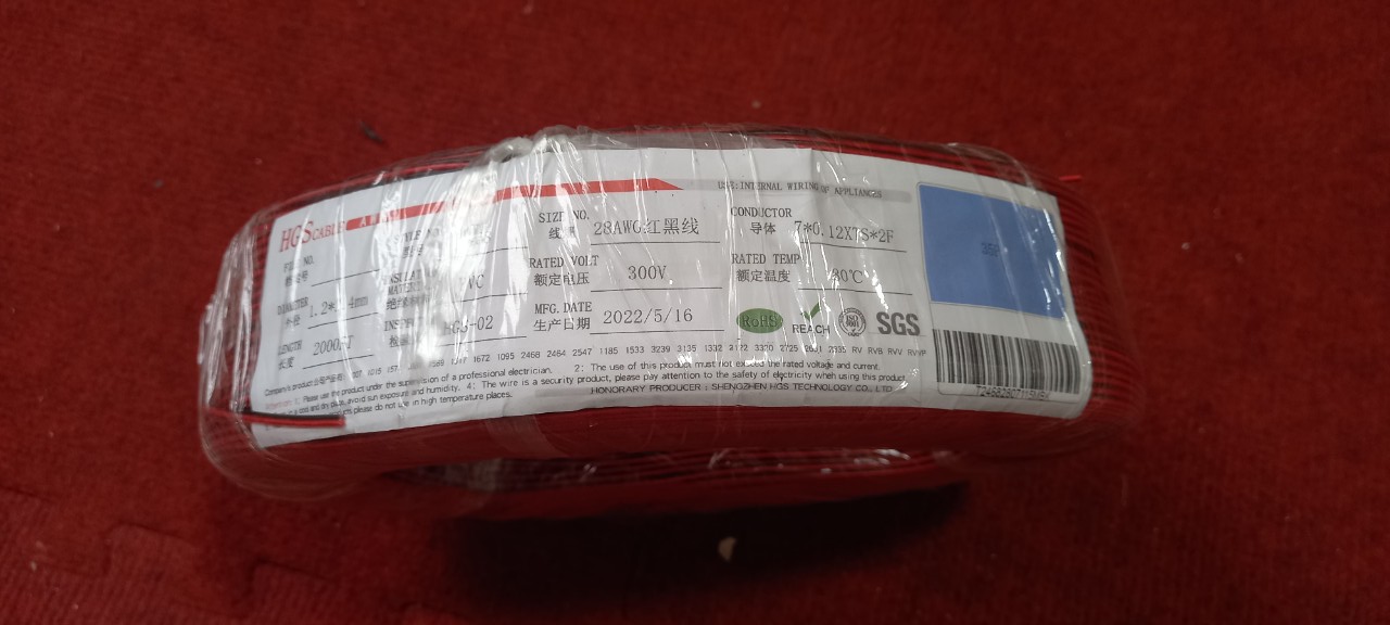 Dây điện đôi nối mạch 24AWG 28AWG