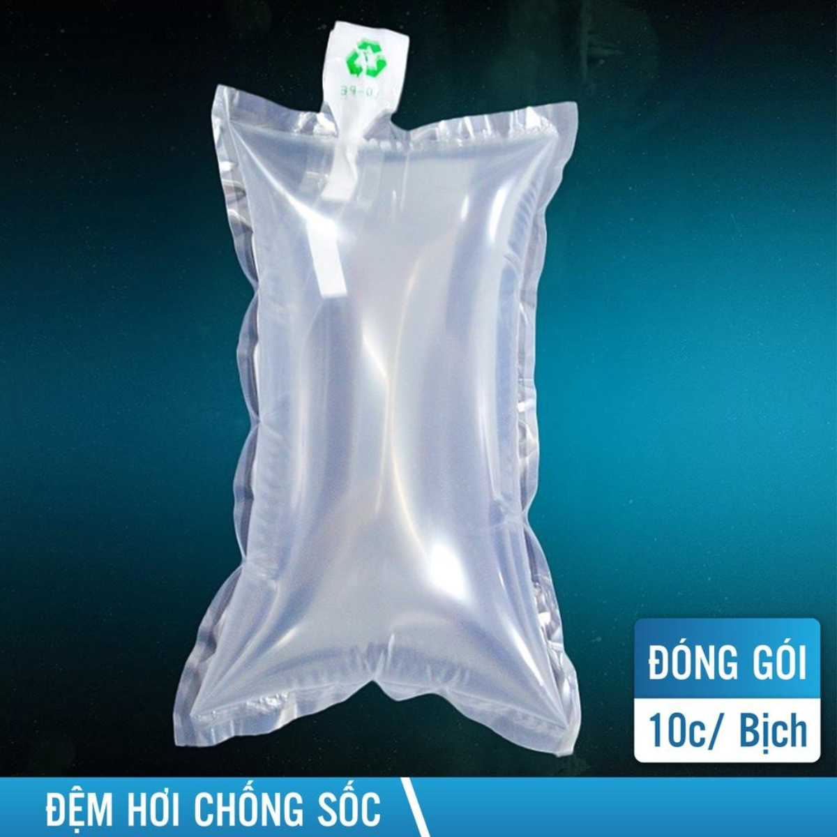 Túi đệm khí chống sốc [10 CÁI] 10x30cm bong bóng khí đệm hơi, túi hơi đệm khí, đệm hơi chèn hàng chống sốc-MHAPCK