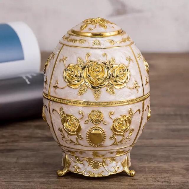 Hộp đựng tăm hoa vàng