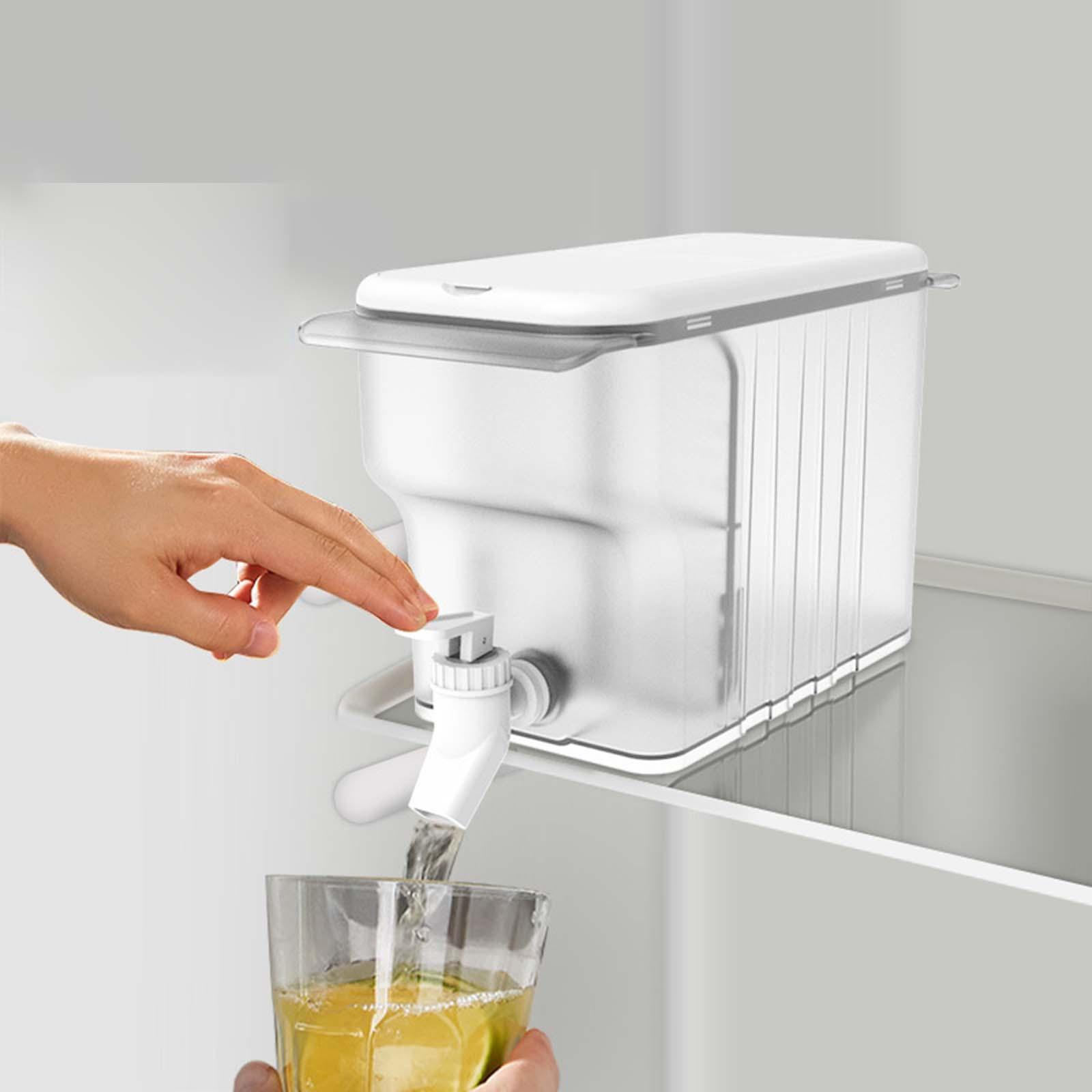 4.5L Refrigerator Cold Kettle Jugs with Faucet Lemonade Bottle Fruit Teapot
