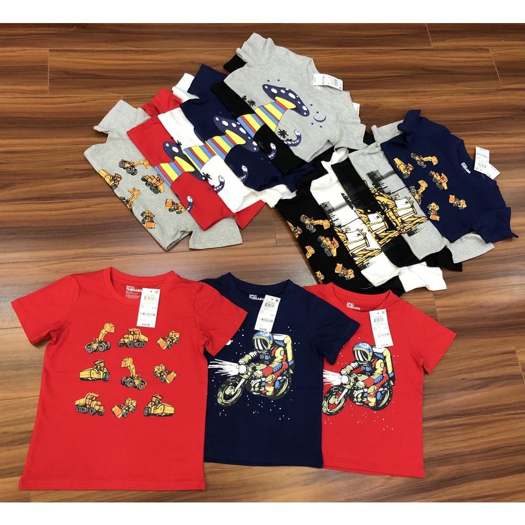 ÁO COTTON CHO BÉ TRAI HÀNG XUẤT DƯ XỊN