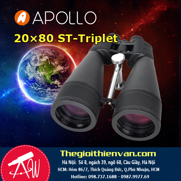 Ống nhòm APOLLO 20×80 ST-Triplet