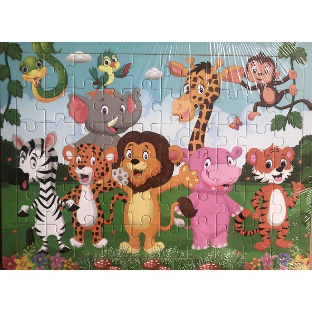 Bộ Tranh Ghép Hình Puzzle 60 miếng Cho Bé, Đồ Chơi