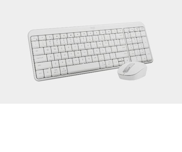 Combo chuột phím không dây Bluetooth Logitech MK250 - nhỏ gọn, 1 đầu thu USB -  Hàng chính hãng