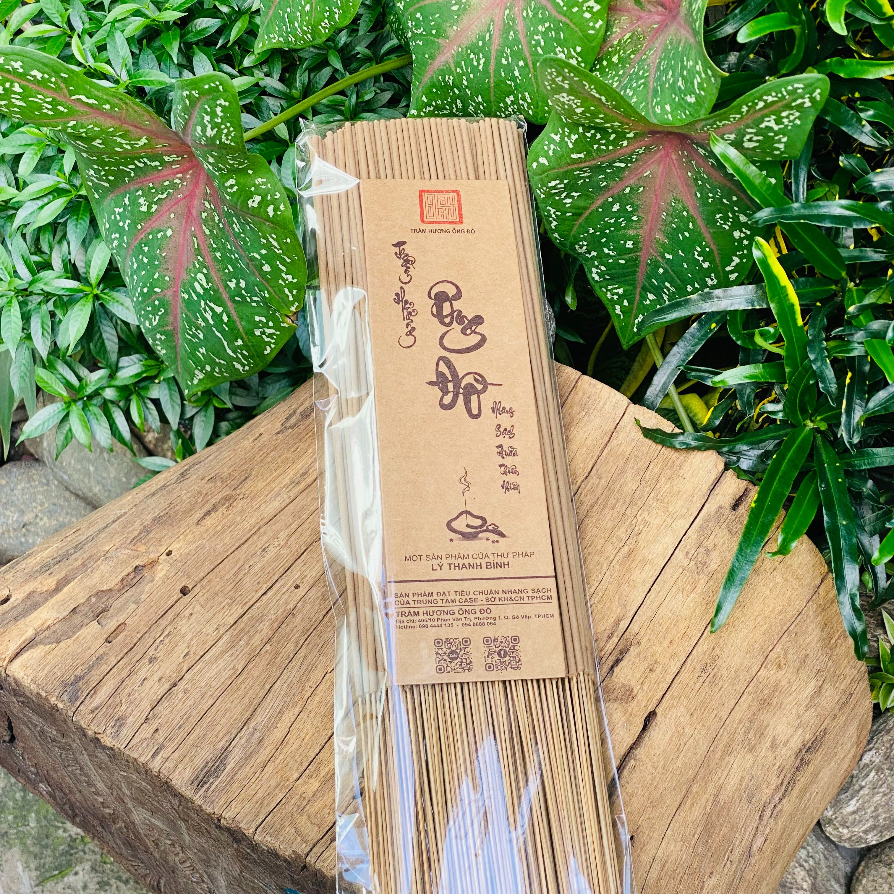 Nhang Trầm Hương 40cm, Loại Ký Cao Cấp, Nhang Sạch Thuần Thiên Nhiên