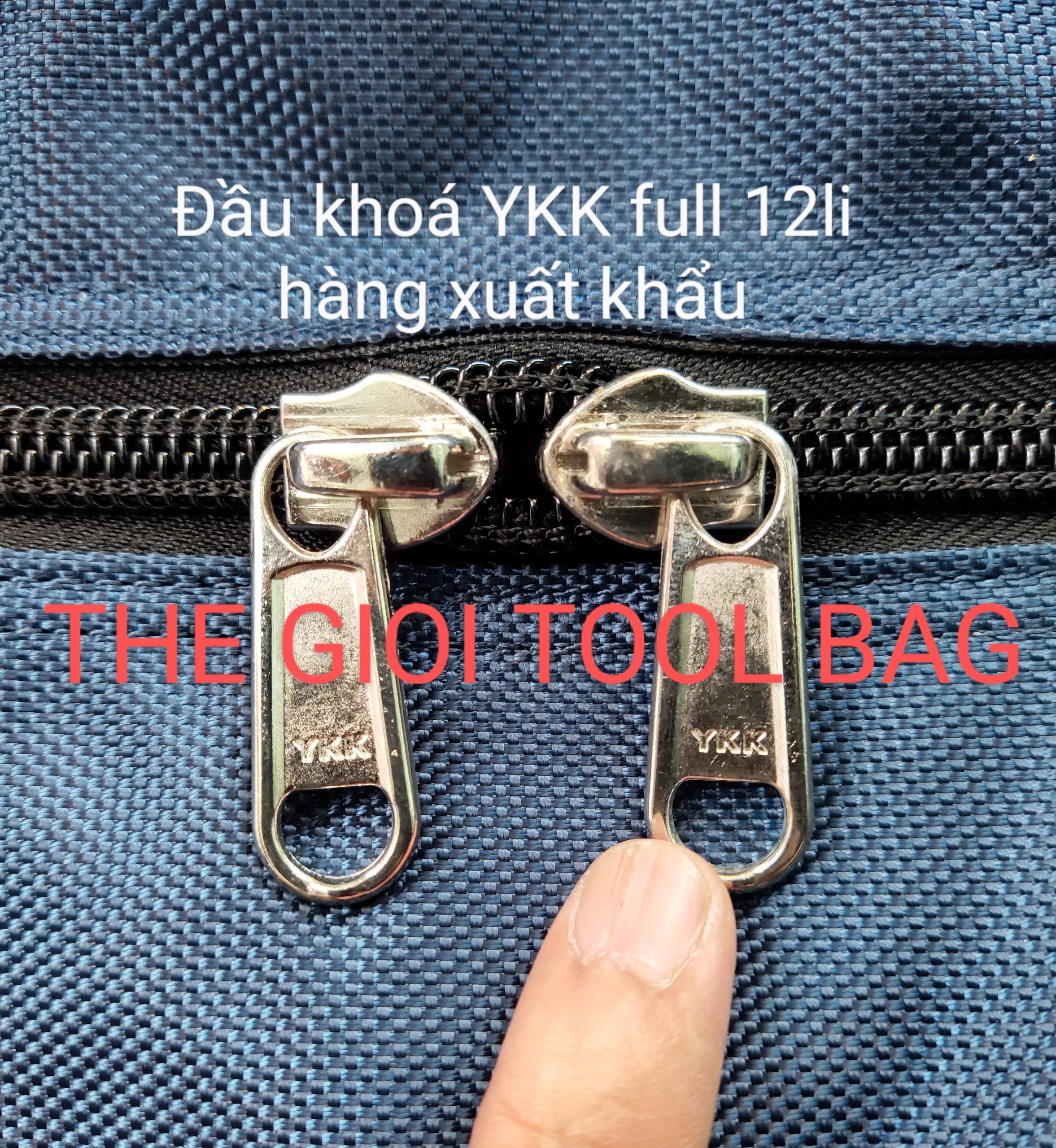 Túi đựng đồ nghề size 18inch Blue siêu cao cấp