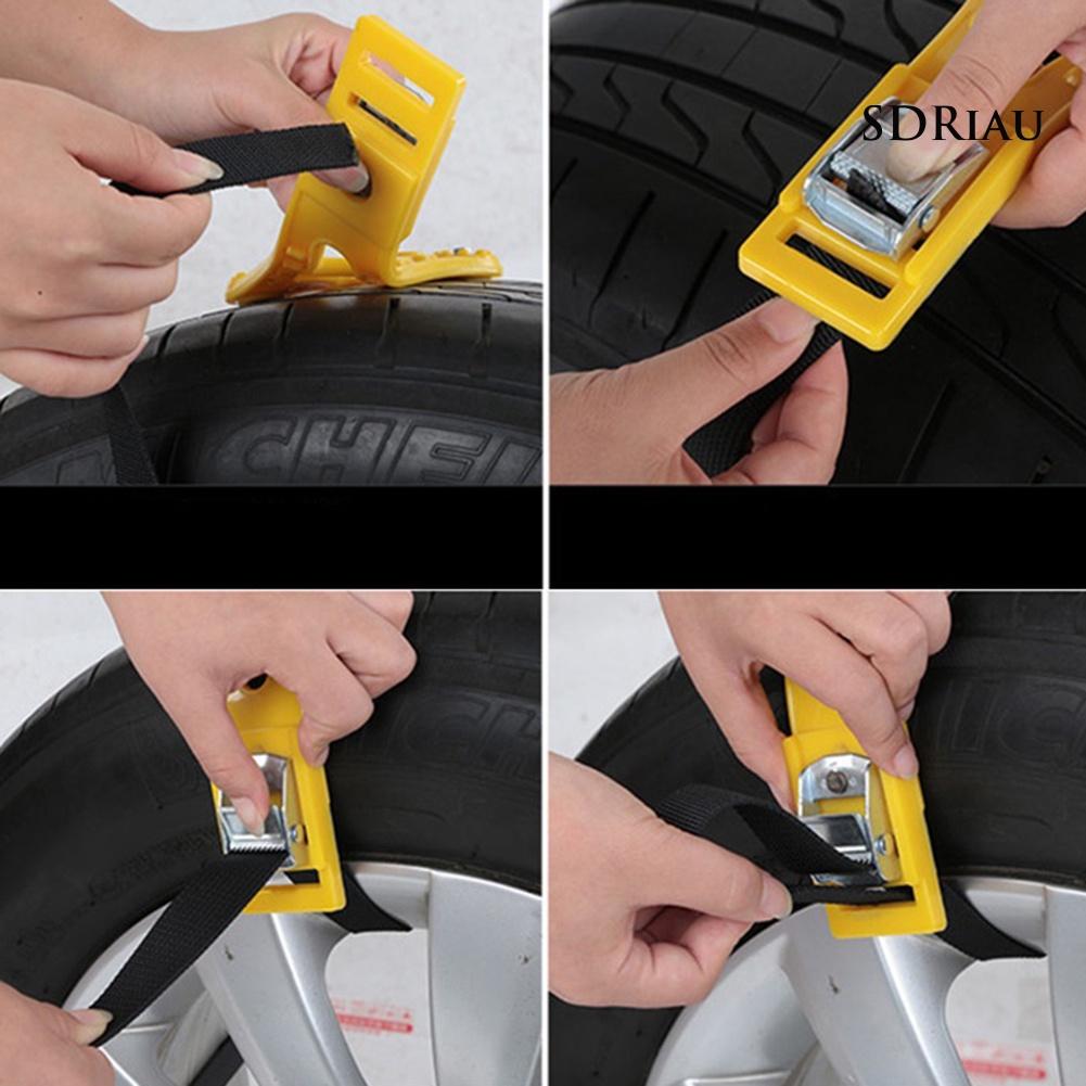 Đai Lưới Chống Trượt Gắn Bánh Xe Đi Tuyết