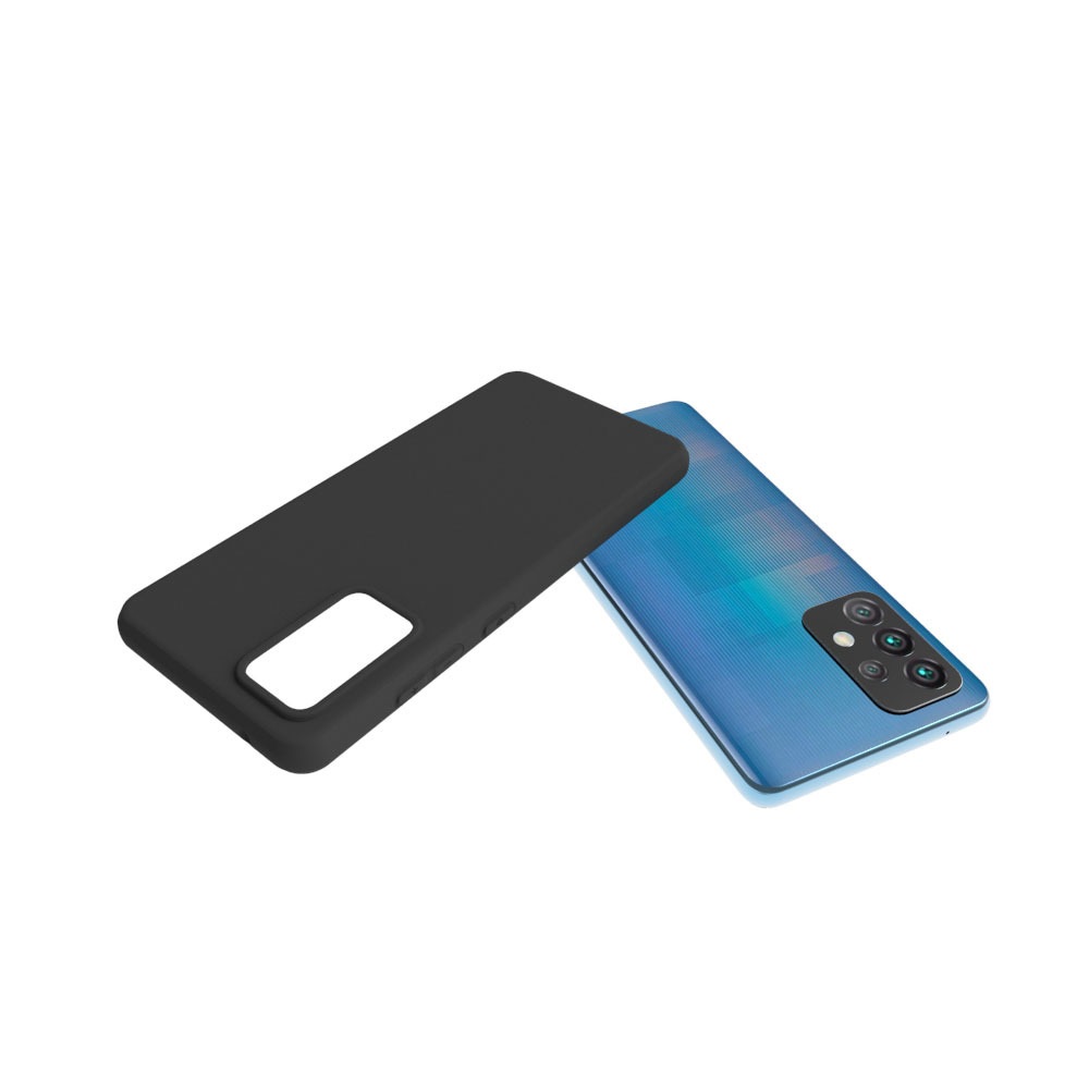 Ốp lưng dành cho Samsung A52 silicon dẻo màu đen chống sốc cao cấp